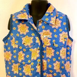 Vintage Chic Floral‎ Vest